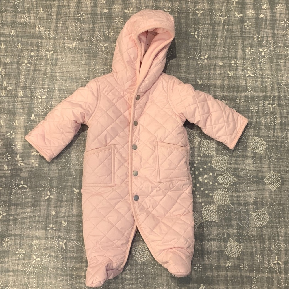 NWT Ralph Lauren Pink snow suit 3M